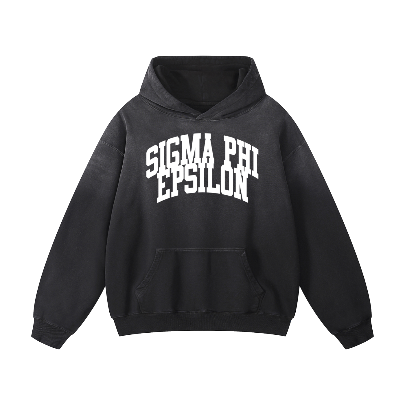 Sigma Phi Epsilon Black Heavyweight Hoodie