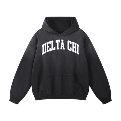 Delta Chi Black Heavyweight Hoodie