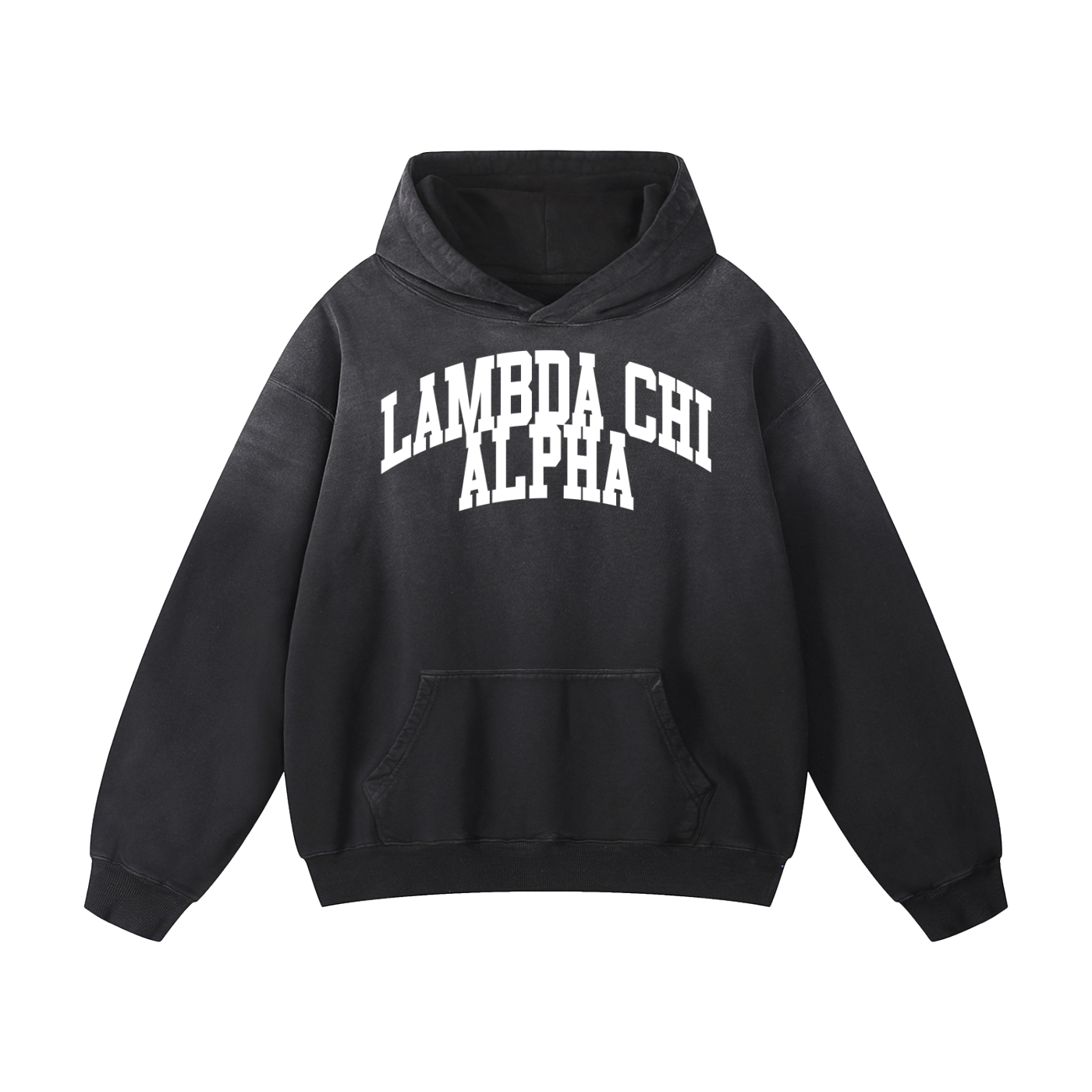 Lambda Chi Alpha Black Heavyweight Hoodie